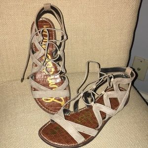 Lace up sandals
